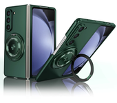 360 Degree Rotating Magnetic Stand Phone Case for Samsung Z FOLD 3  4 5 6 Wireless Charging Flip 3 4 5 6 Anti Drop Phone Cover