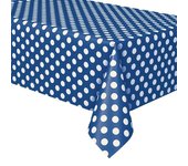 Birthday Party Decoration Baby Shower Disposable Tablecloth Family Hotel Travel Polka Dot Theme Table Cover Room Desk Cloth Deco