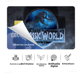 Jurassic Park Stickers Anime Spend Or Save Funny Shell On Off Ultra Thin No Fade Sticker Skin Cover Film For Debit Credit Card