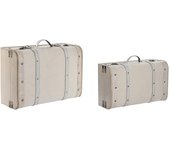 CAJA SET 2 MADERA DM POLIESTER 45X33X20 BORREGUITO MB212121 - EL MEJOR COMPLEMENTO PARA TU HOGAR FIJALO