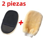 Microfiber Car Wash Gloves Soft Thickened Wool Plush Car Cleaning Mitt Double-faced Glove Car Wash Car Detailing Cleaning Tool