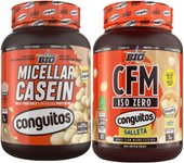 Pack Lacasitos - Proteína de suero sin lactosa en polvo 1 kg+ Lacasitos - Aislado de proteína de suero 1 kg
