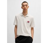 HUGO 50533657 DALOGPOLO Camisetas Manga corta Hombre Blanco