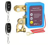 Remote Battery Disconnect Switch 12V 240A Automatic Power Shut Off Switch Car Battery Remote Control Switch Leakage Protection