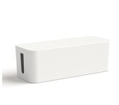 Caja de almacenamiento de regleta de alimentación, organizador de caja de carga de Cable de salida alargador de enchufe seguro, soporte de plomo de extensión de escritorio para casa y oficina, cubierta protectora