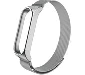 Milanese Loop Strap For Xiaomi Mi Band 6 5 4 3 Stainless Steel Magnetic Bracelet Metal Wristband for Miband 5 6 Strap Smart Band