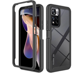 Hybrid Full Body Rugged Case for Xiaomi Redmi Note 13 12 11 10 9 S T C A Pro + 11s K40 Otter Hard Armor Clear Crystal Box Cover
