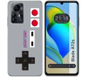 Funda Silicona para Zte Blade A72s diseño Consola Dibujos