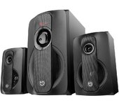 Altavoces con Bluetooth Hiditec H400 Dark Edition/ 80W/ 2.1
