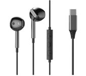 Auriculares type C para karaoke digital, auriculares semi-in-ear con cable de alta calidad para teléfono móvil.