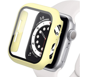 Tempered Glass+cover For Apple Watch Accessories 45mm 41mm 44mm 40mm 42mm Screen Protector Apple watch Case serie 9 4 5 6 SE 7 8