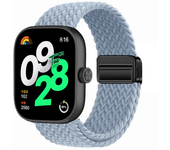 Braided Solo Loop For Redmi Watch 4 Magnetic Buckle Strap Watchband  For Xiaomi mi Band 8 Pro Adjustable Bracelet Wristband Band