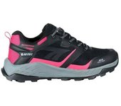 Zapatilla Hi-Tec Toubkal WP W Negro/Burdeos