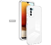 Luxury 3-in-1 HD Transparent Case for MOTORALA G84 G04 G54 G34 G24 G73 G14 G20 E32 E13 EDGE 40 Pro 30 NEO 360 ° Shockproof Case
