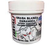 NAVALI | Grasa Cerámica Blanca 90gr - Grasa bici NAVALI blanca con aditivo de cerámica indicada para rodamientos, bolas y todas las partes de tu bicicleta sometidas a rozamientos mecánicos. Contenido: