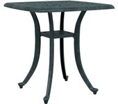 Mesa de Jardín Aluminio Fondo Verde 53x53x53 cm