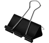 24 clips grandes para carpetas, 1,6 pulgadas de largo para oficina