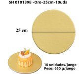 Diameter 10-33CM Available Circle Cardboard Base Golden or Silvery Coated Round Cake Board Cake Decorating Supplies Dessert Tray