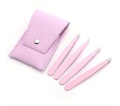 Eyebrow Tweezer Beauty Fine Hairs Puller Stainless Steel Slanted Brow Clips Hair Removal Makeup Tools