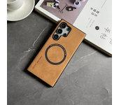 Magnetic Leather Case for Samsung Galaxy S25 S24 Plus S23 FE S22 S21 A56 A36 A26 A16 A54 A15 A25 A35 A55 4G 5G Note 20 Ultra