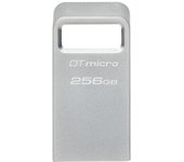 Datatraveler micro unidad flash usb 256 gb usb tipo a 3.2 gen 1 (3.1 gen 1) plata