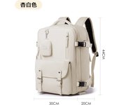 Mochila de viaje impermeable para mujer, morral de viaje para ordenador portátil de 15,6 pulgadas, 40x30x20, para estudiantes