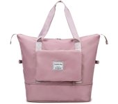 SOMY Bolsa de viaje plegable de gran capacidad, impermeable, ligera, bolsa de viaje, mochila de fin de semana, bolsa deportiva separada seca y húmeda, 25 L/36 L ajustable (7) bolsa de herramientas