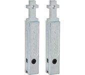 Kukko-2-V-150-P-Juego de 2 extensiones para patas de extractores de rodamientos 20-2/20-20 (Largo 150 mm)