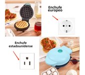 Sandwich Cake Baking Tray, Household Breakfast Electric Baking Pan, Fully Automatic Multifunctional Mini Waffle Biscuit Machine