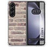 Funda Silicona para Samsung Galaxy Z Fold 5 5G diseño Ladrillo 01 Dibujos