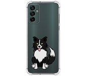 Funda Silicona Antigolpes para Samsung Galaxy M13 4G diseño Perros 01 Dibujos