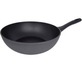 ARCOS Kaula - Wok Antiadherente (28 cm), Aluminio Forjado, Recubrimiento Antiadherente QuanTanium®, Mango Efecto Frio, Apta Cualquier   Cocina y Lavavajillas, Full Induction, Sistema Ahorro Energético