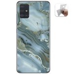 Tumundosmartphone Funda Gel Tpu para Samsung Galaxy A51 diseño Mármol 09 Dibujos