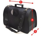Bolso Semi-rígido para Mascotas Arquivet: Transportín Compacto y Seguro para Perros y Gatos