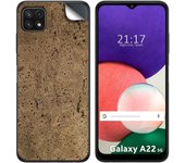 Pegatina Vinilo Autoadhesiva Textura Corcho para Samsung Galaxy A22 5G