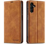 Leather Phone Case For Samsung S23 FE S22 Ultra S21 S20 Plus 5G Note 20 10 9 Magntic Flip Wallet for Galaxy S10 S9 S8 S7 Edge +