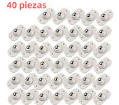 4-40Pcs Self Adhesive Caster Wheels Stainless Steel 360 Degree Rotation Sticky Pulley for Furniture Storage Box Roller Trash