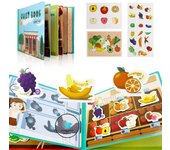 Montessori Busy Book For Kids 2 3 4 Years Kids Learning Sensory Stickers Books Toddlers Activity Quite Book Montessori Baby Toys