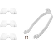 Rear Fender for Xiaomi M365/Pro/Mijia Mi 1S Electric Scooter Skateboard Short Ducktail Rear Mudguard Back Wing Taillight parts