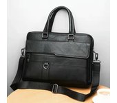 Luxury Brand Business Briefcase Men Leather Handbag For Man Messenger Shoulder Bag Office A4 Laptop Crossbody Bag MaleTote Bags