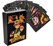 Paquete de 55 cartas ultra raras, cartas raras con combinaciones interesantes, cartas foil (plata)