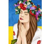 Flag Girl 5D DIY Diamond Art Painting Embroidery Sunflower Picture Cross Stitch Mosaic Full Round Drill Home Decor Gift