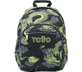 Totto España Mochila Escolar Pequeña Azul Dragony - Gommas