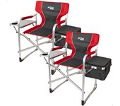 Pack 2 sillas camping director c/mesa y bolsa térmica Aktive
