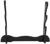 3tier Samurai Sword Katana Holder Stand Bracket Rack Display Black