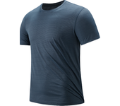 New Ice Silk Quick Dry Sport T Shirt Men 2023 Short Sleeves Summer Casual Mesh Cotton Qlus-Sized T-shirt