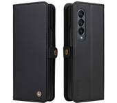 Wallet Flip PU Leather Cover For Samsung Galaxy Z Fold 4 3 Fold4 Fold3 5G Credit Card Slot Pocket Holder Purse Phone Case