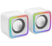 Mars gaming mscube altavoces 8w - iluminacion rgb - sonido dsp - usb, entrada jack 3.5mm - compactos y ligeros