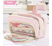 Cute Multi Layer Pencil Case Pouch, Large Capacity Pen Case Bag,Durable Stationery Storage Bag For Students, School&Office