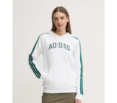Adidas Softs Collegiate Sudadera con capucha Mujer blanco/verde